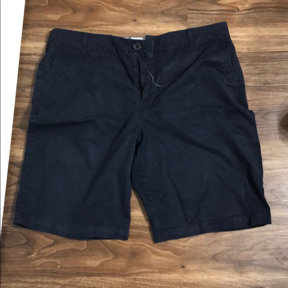 Navy Bermuda shorts